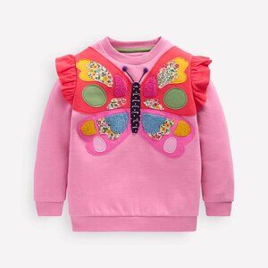 NWOT Mini Boden Appliqué Sweatshirt 3-4Y